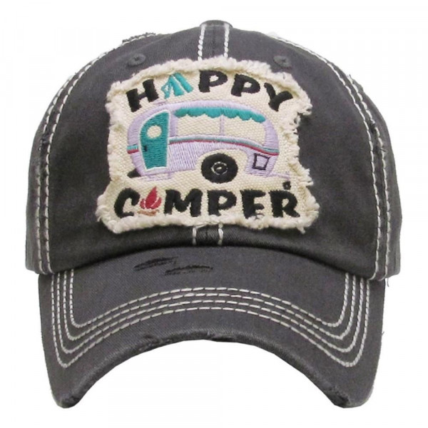 Wholesale embroidered vintage ball cap washed details cotton Adjustable back str