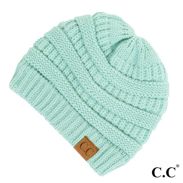 Wholesale c C Hat Solid ribbed beanie Original beanie Acrylic One fits most Matc