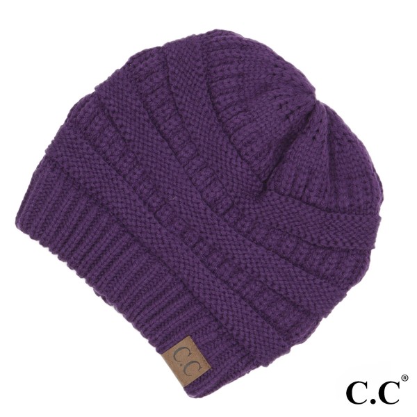 Wholesale c C Hat Solid ribbed beanie Original beanie Acrylic One fits most Matc