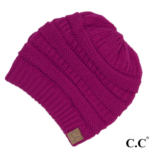 Wholesale c C Hat Solid ribbed beanie Original beanie Acrylic One fits most Matc