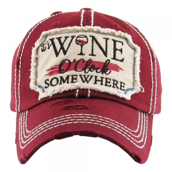 Wholesale embroidered vintage ball cap washed details cotton Adjustable back str