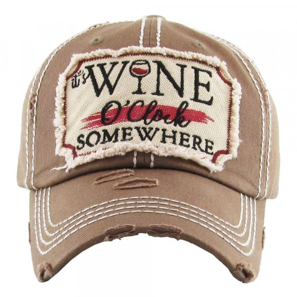 Wholesale embroidered vintage ball cap washed details cotton Adjustable back str