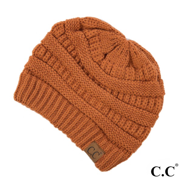 Wholesale c C Hat Solid ribbed beanie Original beanie Acrylic One fits most Matc
