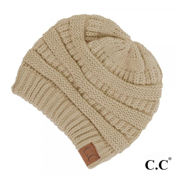 Wholesale c C Hat Solid ribbed beanie Original beanie Acrylic One fits most Matc