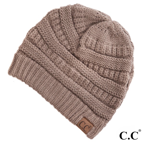 Wholesale c C Hat Solid ribbed beanie Original beanie Acrylic One fits most Matc