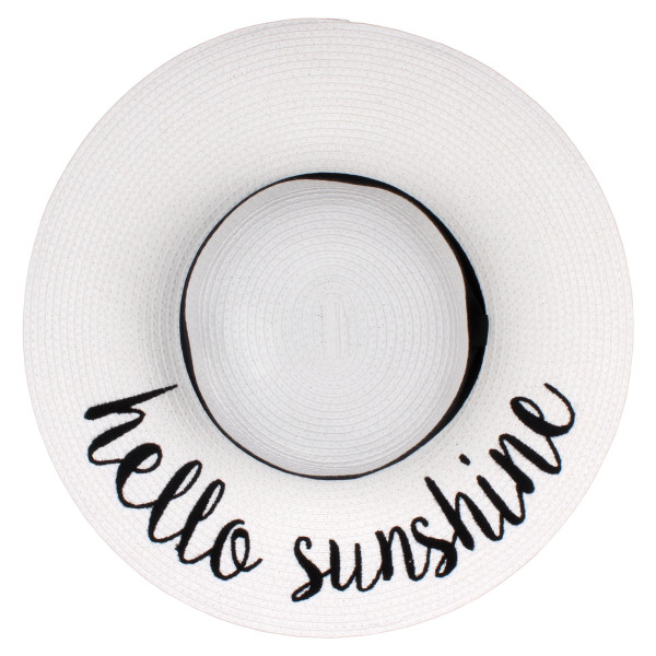 Wholesale c C Brand brim floppy beach hat paper Brim hat total diameter hat crus