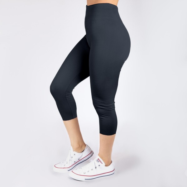 Wholesale kathy Mix charcoal gray summer weight capris seamless chic must have