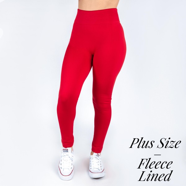 Wholesale pLUS Mix Brand full fleece lined winter weight leggings offered everyd