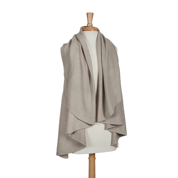 Wholesale multi functional heavyweight stone gray basic vest Can be worn vest c