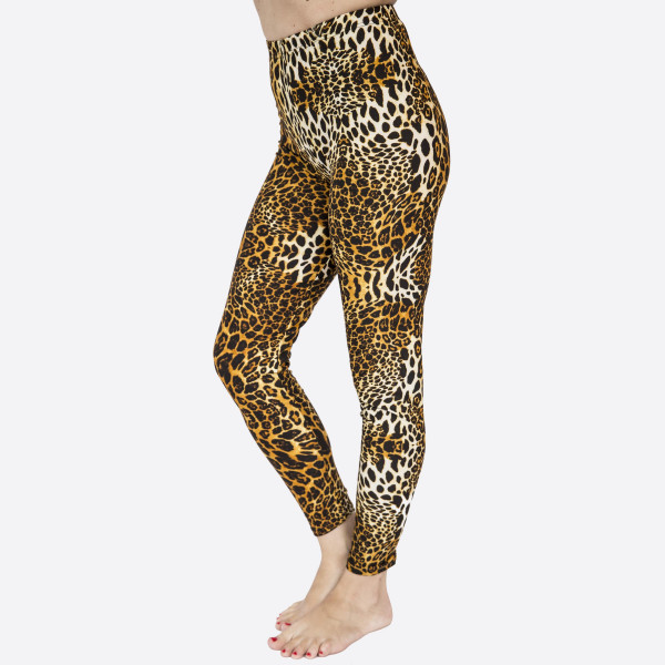 Wholesale kathy Mix printed peach skin leggings seamless chic must have every w