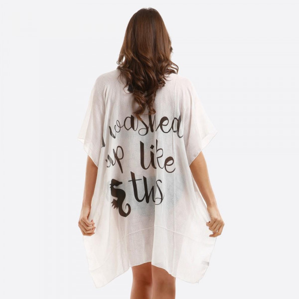 Wholesale lightweight kimono swimsuit cover up I Washed Up Like back viscose One