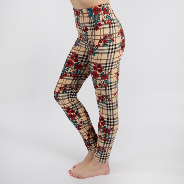 Wholesale mix printed peach skin leggings seamless chic must have every wardrob