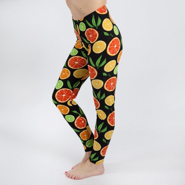 Wholesale mix printed peach skin leggings seamless chic must have every wardrob