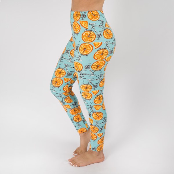 Wholesale mix printed peach skin leggings seamless chic must have every wardrob