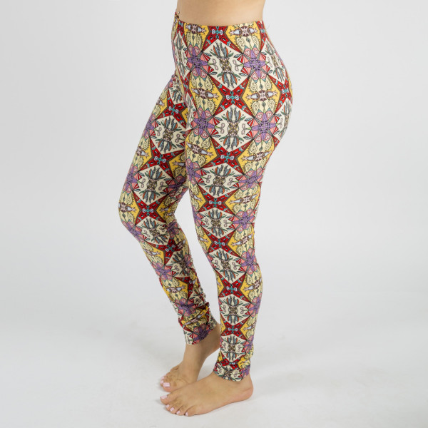 Wholesale mix printed peach skin leggings seamless chic must have every wardrob