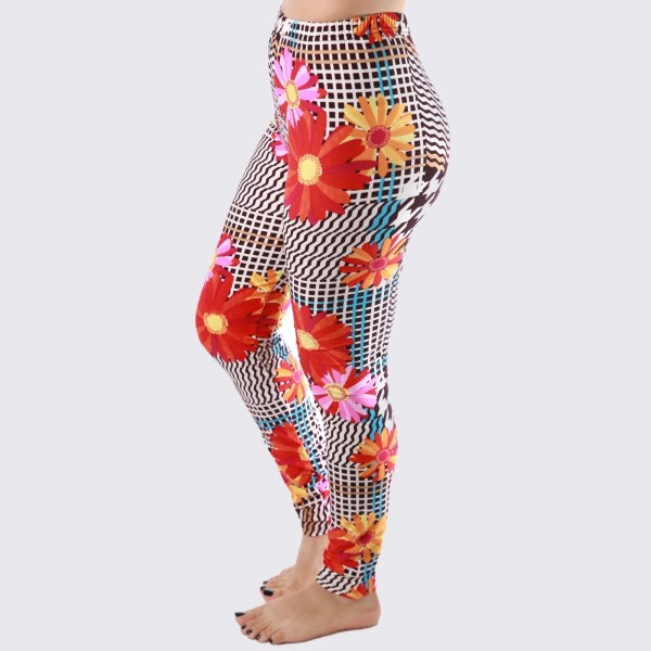 Wholesale mix printed peach skin leggings seamless chic must have every wardrob