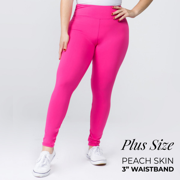 Wholesale plus Mix Brand peach skin leggings seamless chic must have every ward