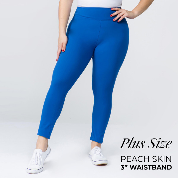 Wholesale plus Mix Brand peach skin leggings seamless chic must have every ward