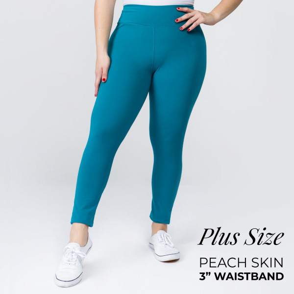 Wholesale plus Mix Brand peach skin leggings seamless chic must have every ward