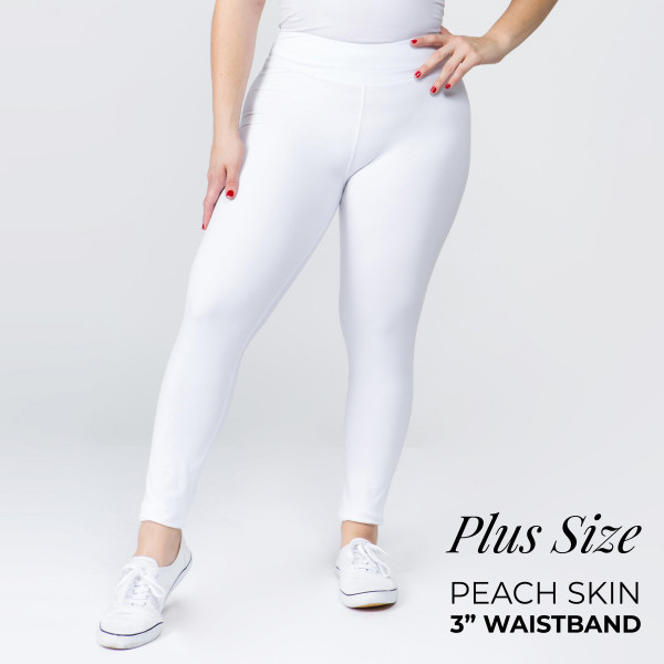 Wholesale plus Mix Brand peach skin leggings seamless chic must have every ward