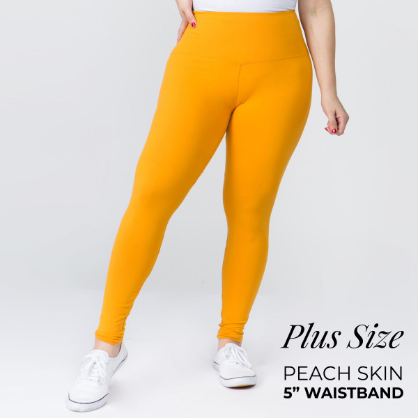 Wholesale plus Mix Brand peach skin leggings seamless chic must have every ward