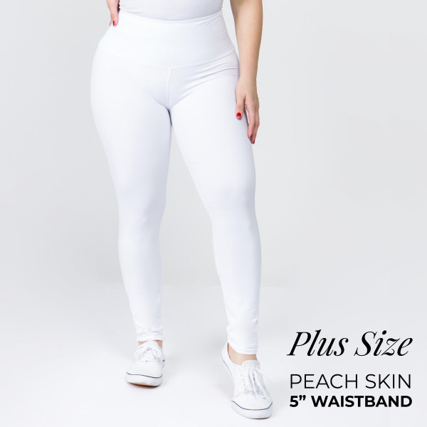Wholesale plus Mix Brand peach skin leggings seamless chic must have every ward
