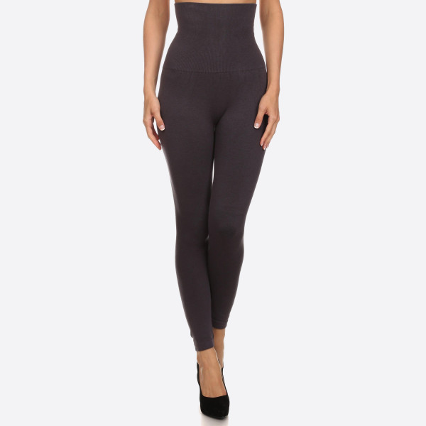 Wholesale waist Cotton Compression Leggings Tummy Control extra hold waist legg