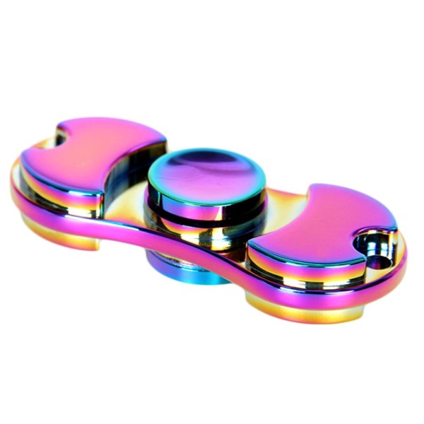 Wholesale bar heavy duty zinc alloy fidget spinner Allows spin stress away can