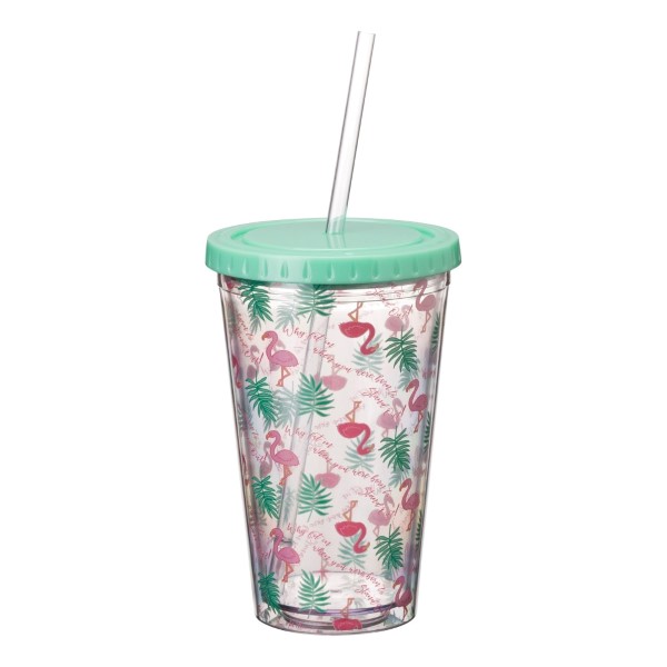 Wholesale sip back relax Enjoy drink oz Acrylic Sipper Cup all summer long sippe
