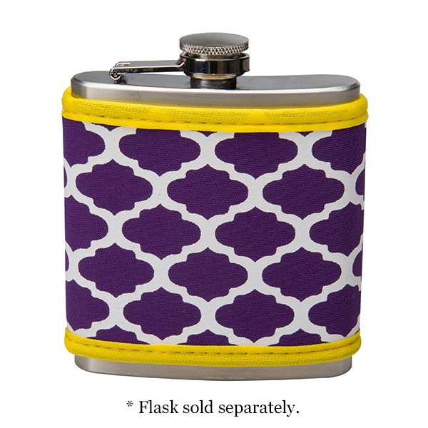 Wholesale display school pride very own neoprene flask cover school colors Neopr